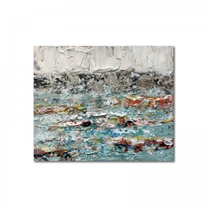 Tiivistelmä Taidekangas Kehys Canvas Pure Hand Maalattu muu Wall Art Oil Maalauskuva